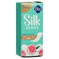 ОЛА OLA! прокладки ежедневные SILK SENSE Daily Deo Бархатная роза №20